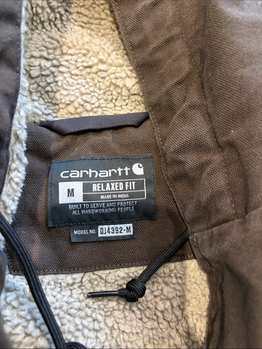 Carhartt Relaxed Fit Jacket Size Medium Unisex - Picture 2 of 6